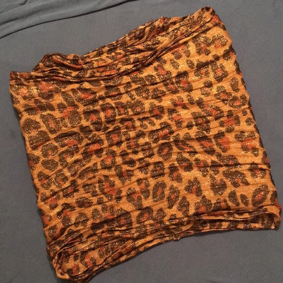 Leopard scarf - Picture 2 of 2